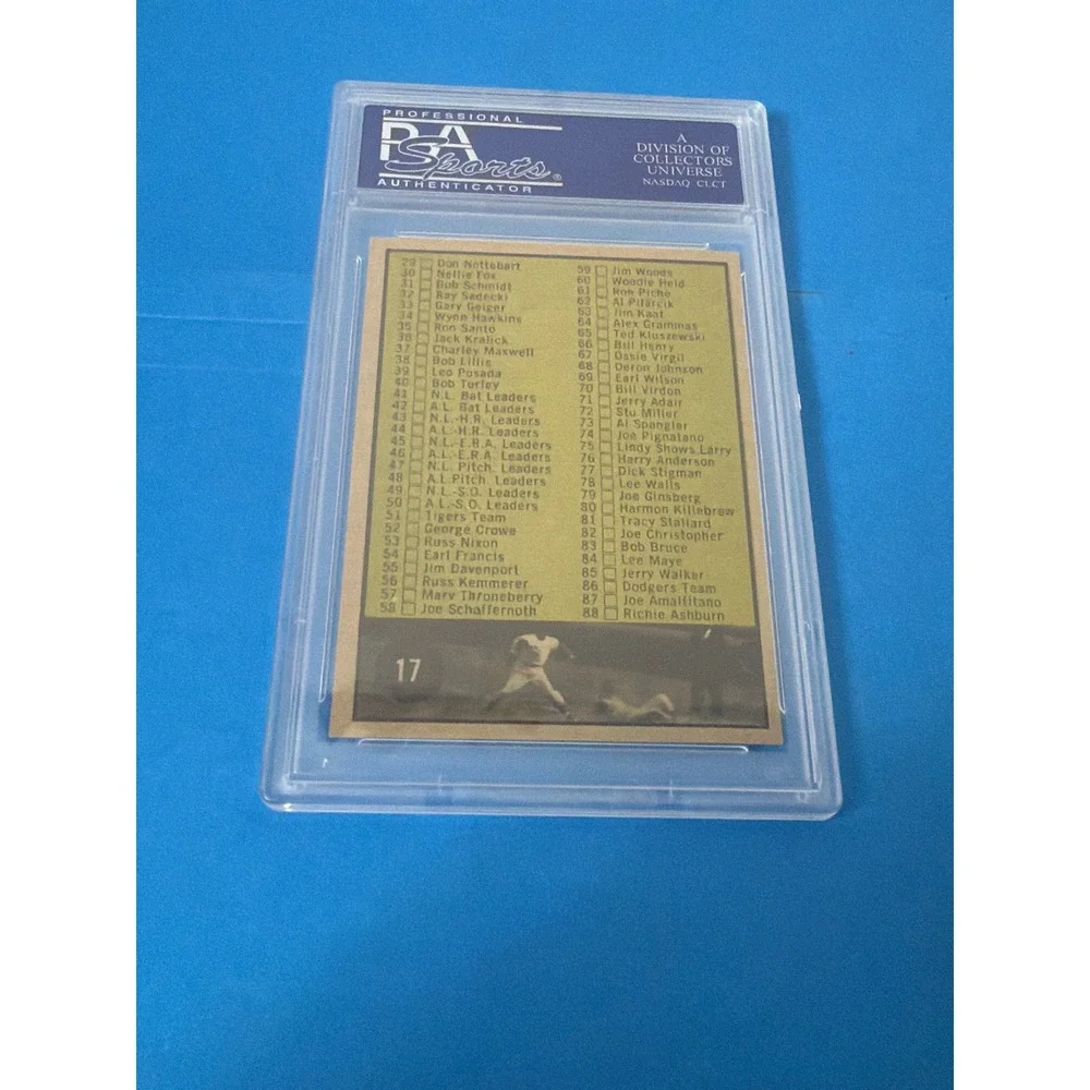 Topps 1961 baseball